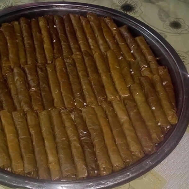 Pişmiş Salamura Yaprak Sarma Ev Yapımı